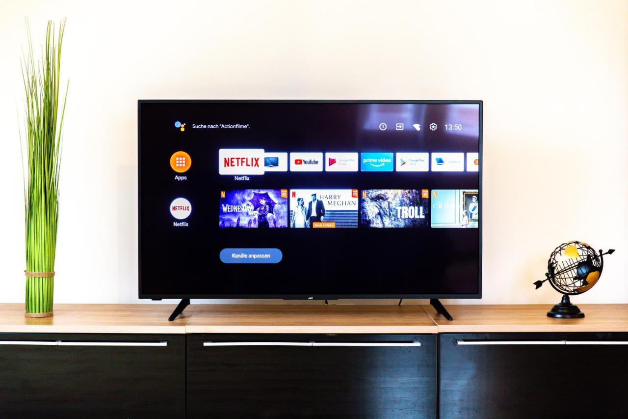 Moderne Dachgeschosswohnung - Parkplatz - Netflix Coburg Ngoại thất bức ảnh